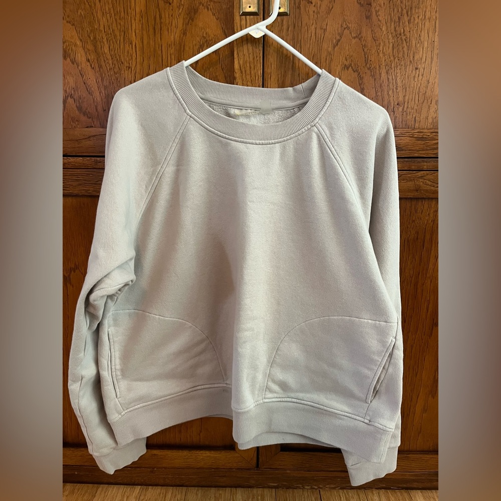 Zella cropped sweatshirt- size L